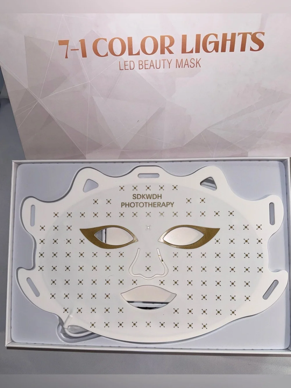 7-1 COLOR LIGHTS LED BEAUTY MASK